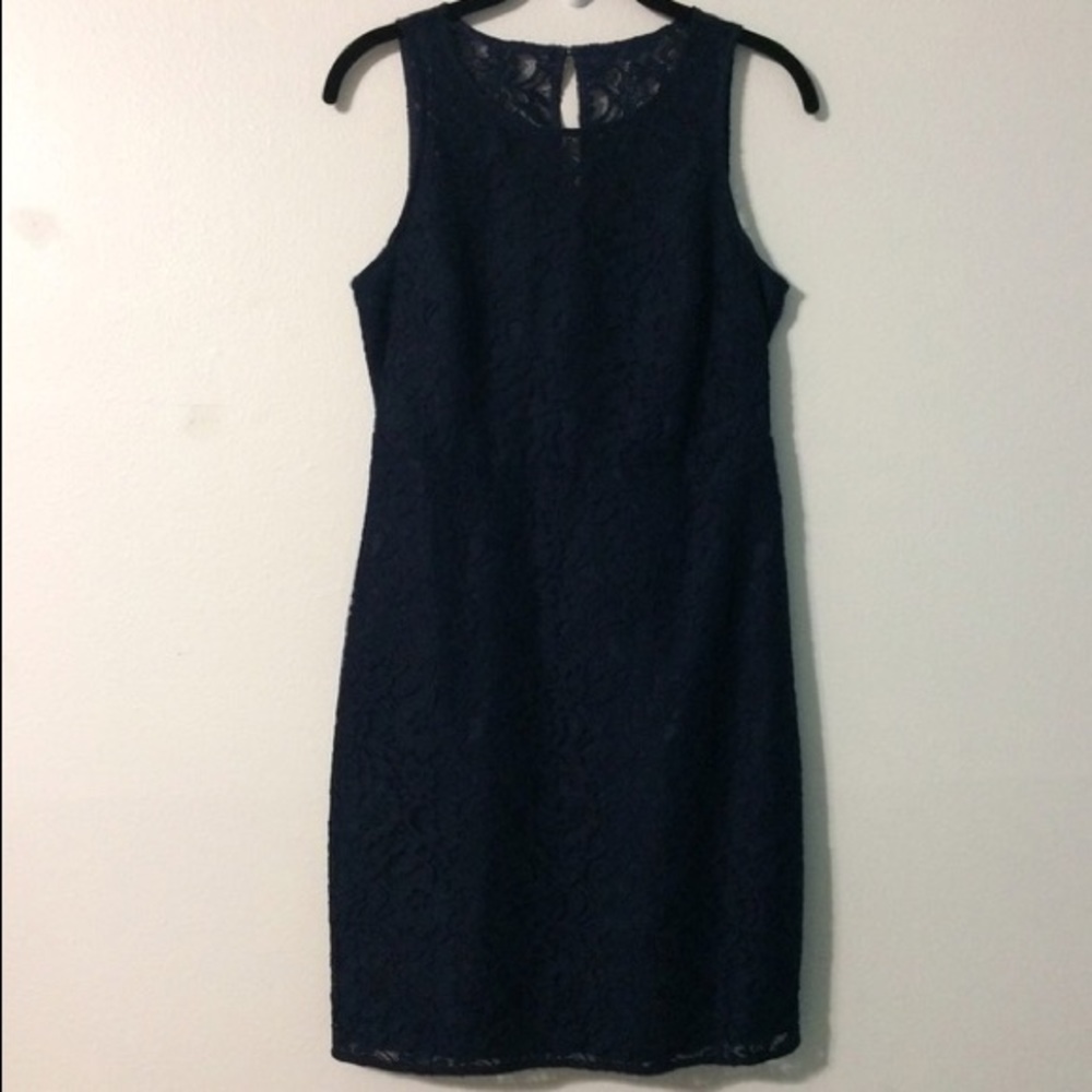Navy Lace Dress
